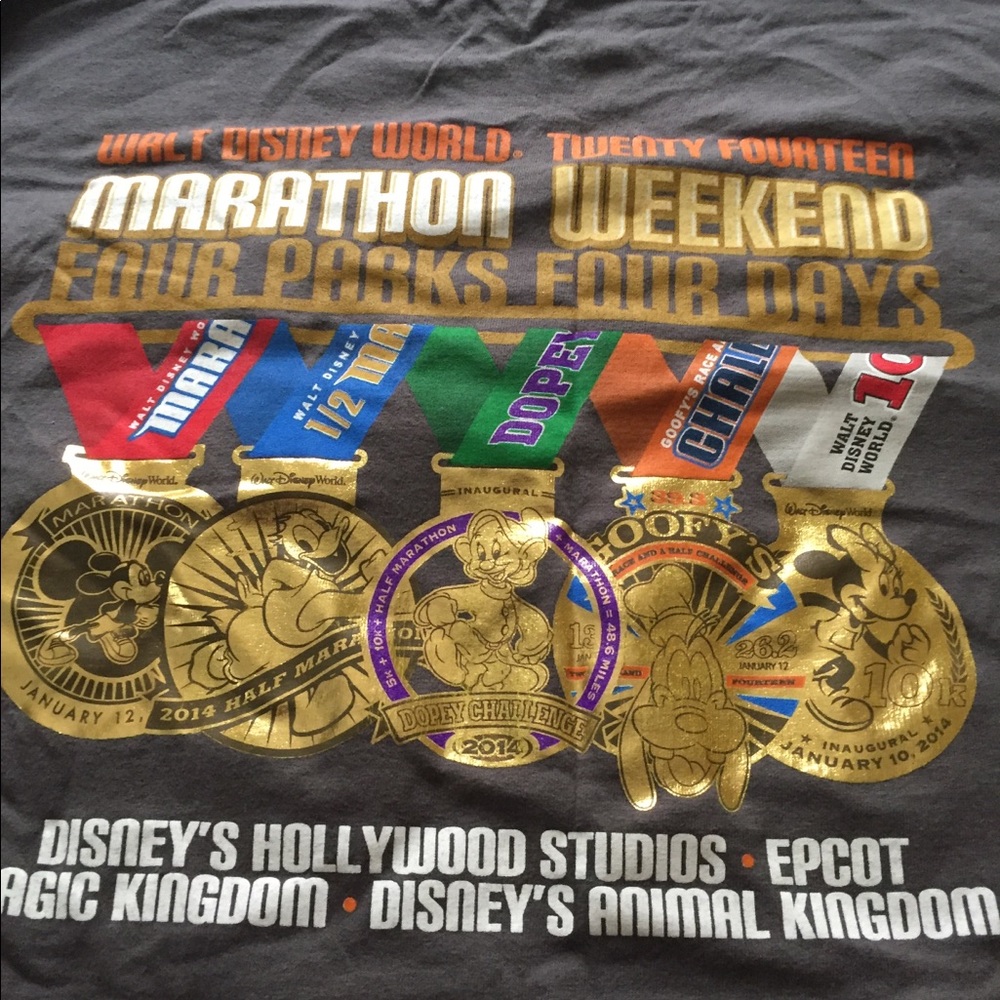 Disney Marathon Weekend 2014 tee